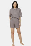 Triumph Viscose Shorts - Pigeon Grey — thumbnail 5